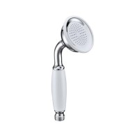 Traditional White Shower Handset - Camden