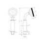Traditional White Shower Handset - Camden