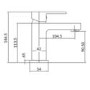 Cube Mono Basin Mixer Tap