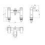 Quadra Waterfall Bath Filler Tap