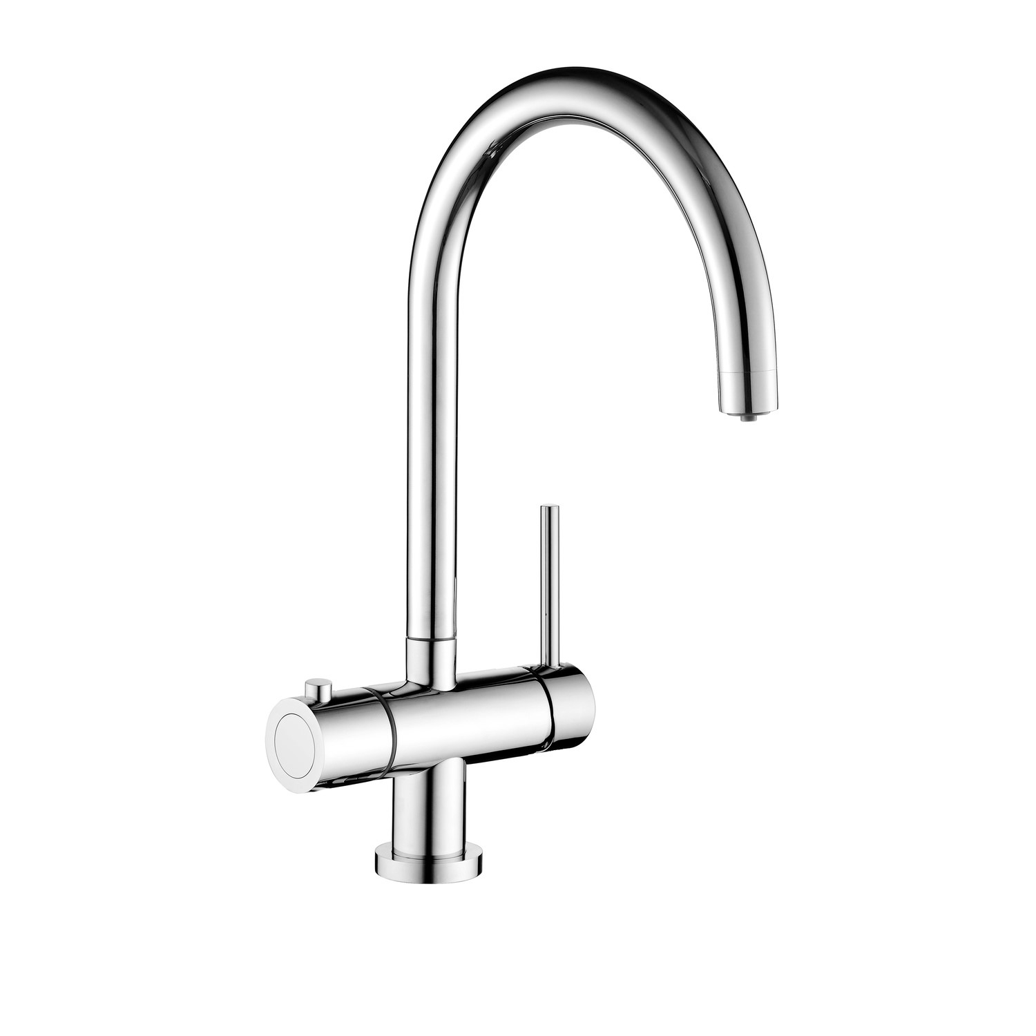 Pronto Chrome 3 In 1 Instant Boiling Hot Kitchen Mixer Tap With 2.4L Boiler - Vesta