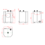 GRADE A3 - Chrome 3 in 1 Boiling Water Tap  - Pronto Vesta