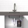 GRADE A2 - Pronto Vesta Brushed Nickel 3 in 1 Boiling water Tap