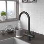 Box Opened Pronto Matt Black Twin Lever 3 in 1 Instant Boiling Water Tap
