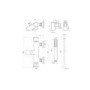 Themostatic Bath Shower Mixer Tap Wall Mounted with Handset - Flow