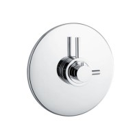 Chrome Concealed Thermostatic Shower Mixer Valve - Volta Chrome Concealed Thermostatic Shower Mixer Valve - Volta