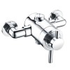 Chrome 1 Outlet Exposed Thermostatic Shower Valve - Volta