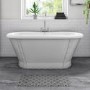 Freestanding Double Ended Roll Top Bath 1690 x 800mm - Camden