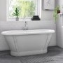 Freestanding Double Ended Roll Top Bath 1690 x 800mm - Camden