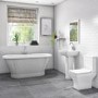 Freestanding Double Ended Roll Top Bath 1690 x 800mm - Camden