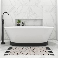 GRADE A1 - Freestanding Double Ended Bath 1700 x 720mm - Nero