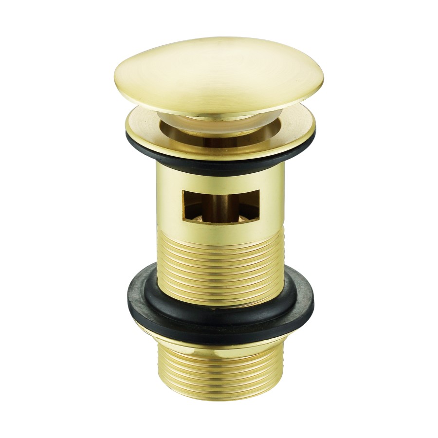 GRADE A1 - Arissa Brushed Brass Slotted Basin Waste