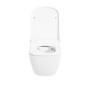 GRADE A1 - Wall Hung Smart Bidet Toilet Combo Square - Built in Dryer & Spray - Square - Purificare