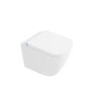 GRADE A2 - Purificare Back to Wall Square Bidet Toilet