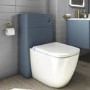 GRADE A2 - Purificare Back to Wall Square Bidet Toilet