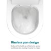 GRADE A1 - Back to Wall Bidet Toilet Combo- Built in Dryer &amp; Spray-Purificare