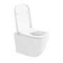 GRADE A2 - Purificare Back to Wall Square Bidet Toilet