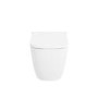 GRADE A2 - Purificare Back to Wall Square Bidet Toilet