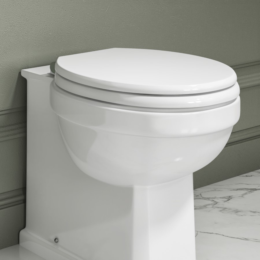 GRADE A1 - Soft Close Toilet Seat - Park Royal