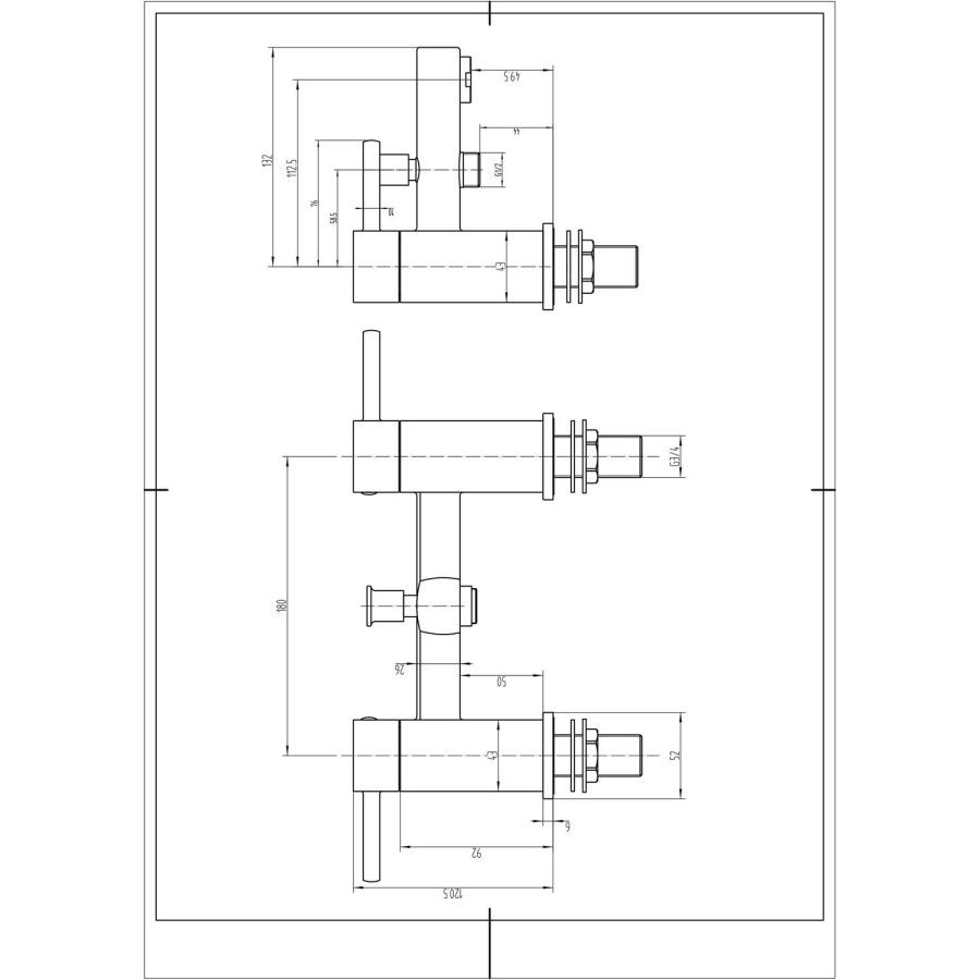 Bath Shower Mixer Tap - Form Range