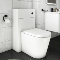 500mm White Back to Wall Toilet Unit Only - Sion 500mm White Back to Wall Toilet Unit Only - Sion