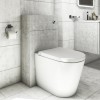 500mm Concrete Effect Back to Wall Toilet Unit Only - Sion