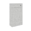 500mm Concrete Effect Back to Wall Toilet Unit Only - Sion