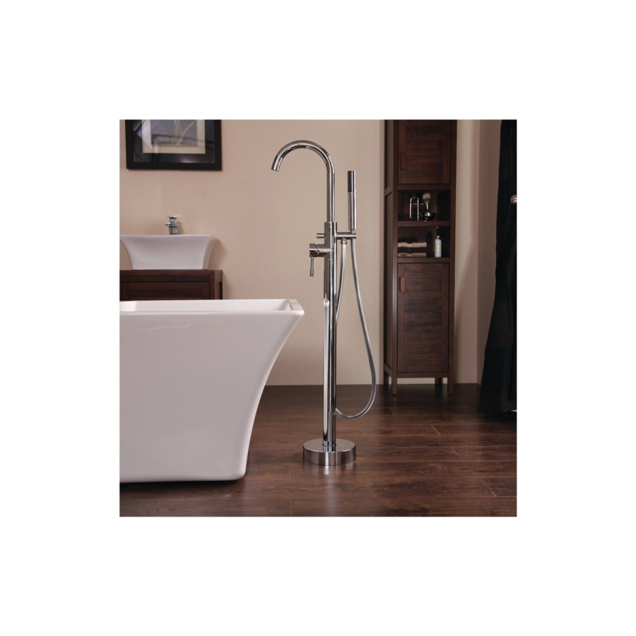 Freestanding Chrome Bath Shower Mixer Tap - S9 