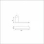 Square Toilet Roll Holder - Bexton