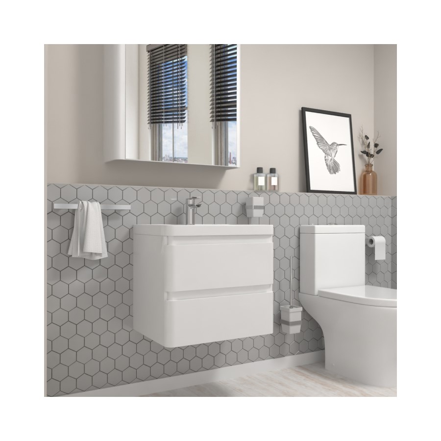 Square Toilet Roll Holder - Bexton