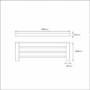 Square Towel Rack - Bexton