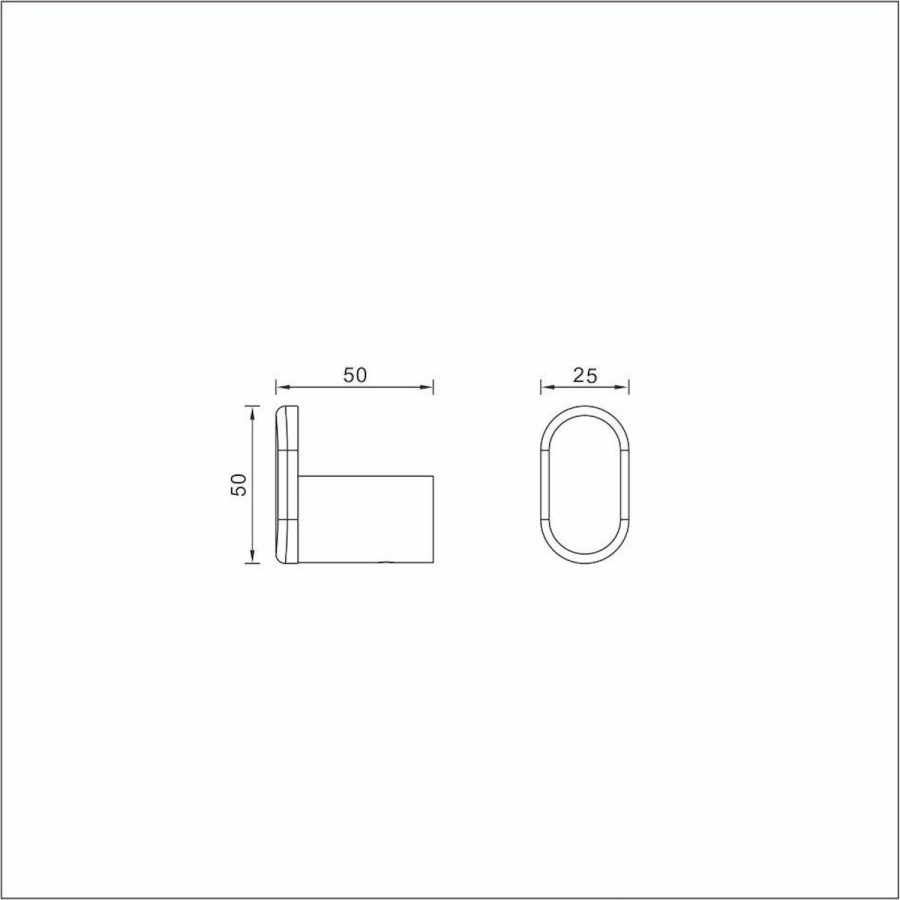 Round Robe Hook  - Brooke