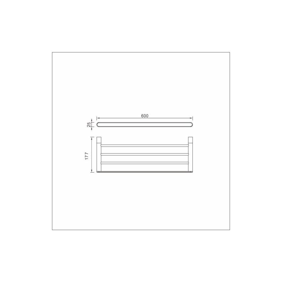 Round Towel Rack - Brooke