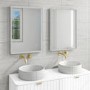 GRADE A1 - LED Bathroom Mirror with Demister - 500 x 700mm - Aquila