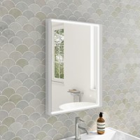 GRADE A1 - LED Bathroom Mirror with Demister - 500 x 700mm - Aquila