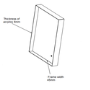 GRADE A1 - LED Bathroom Mirror with Demister - 500 x 700mm - Aquila