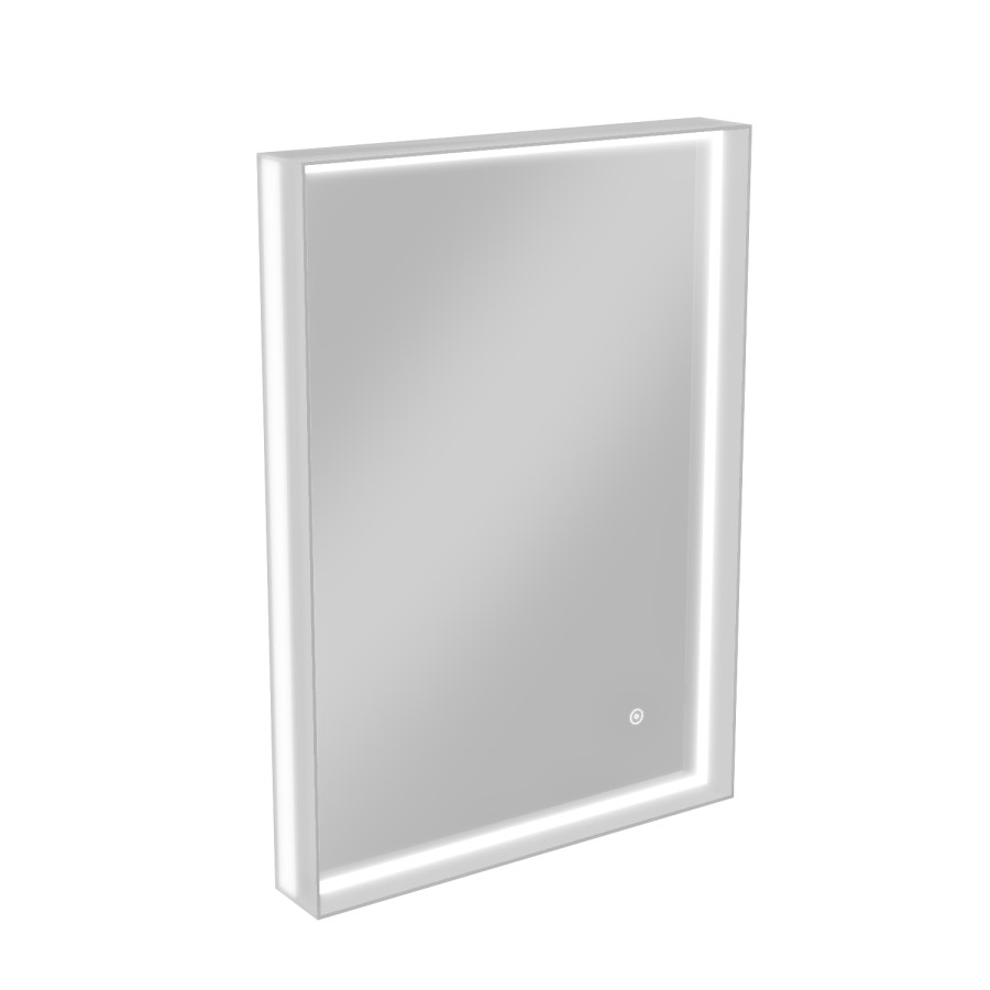 GRADE A1 - LED Bathroom Mirror with Demister - 500 x 700mm - Aquila