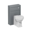 500mm Grey Back to Wall Toilet Unit Only - Avebury