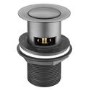 Grey Mono Basin Mixer Tap with Waste - Cosmo