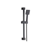 GRADE A2 - Zana Matt Black Square Slide Rail Kit