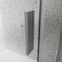 GRADE A1 - 1000mm Frameless Sliding Shower Door - Aqulia