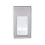 ProofVision In-Wall Electric Toothbrush Charger - Polished Stainless Steel