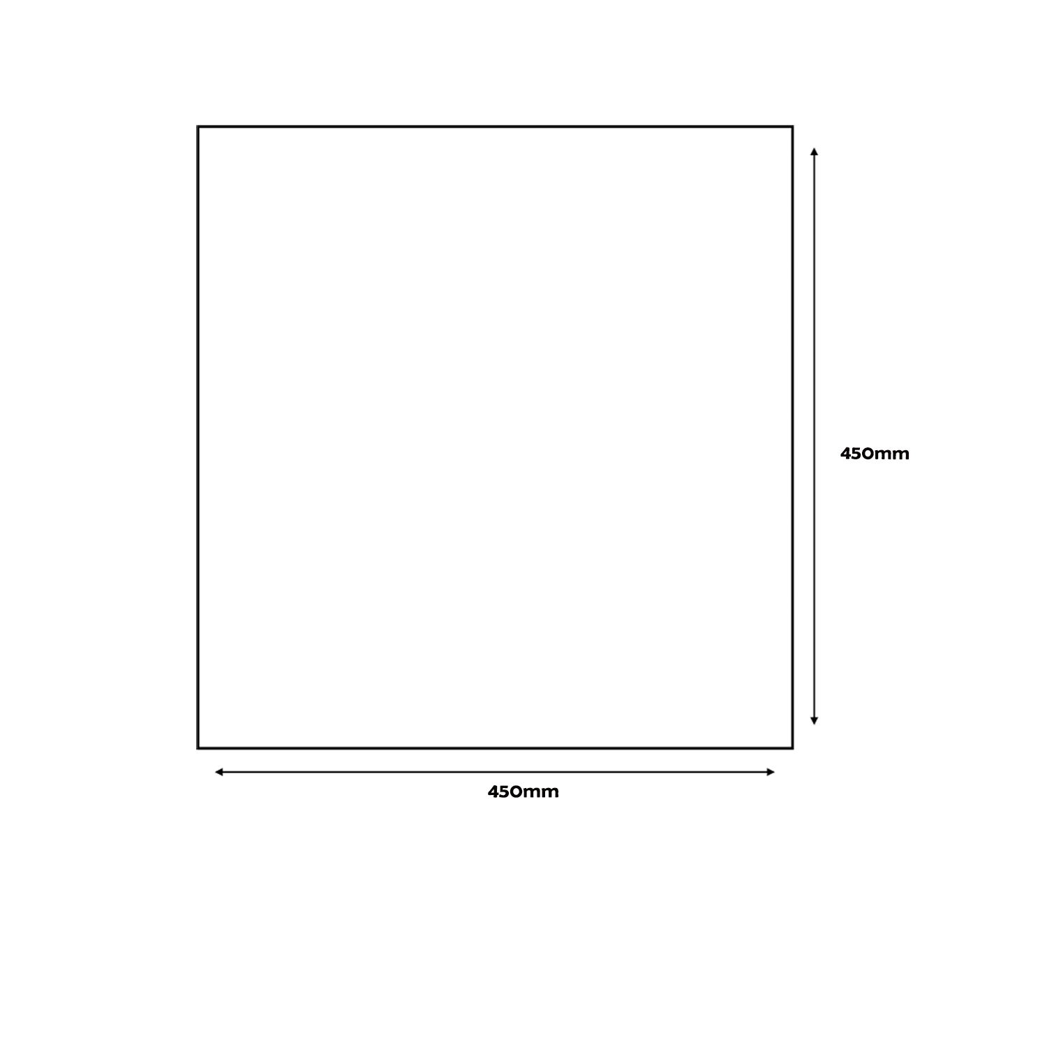 Dark Grey Stone Effect Floor Tile 450 x 450mm - Carlisle - Better Bathrooms