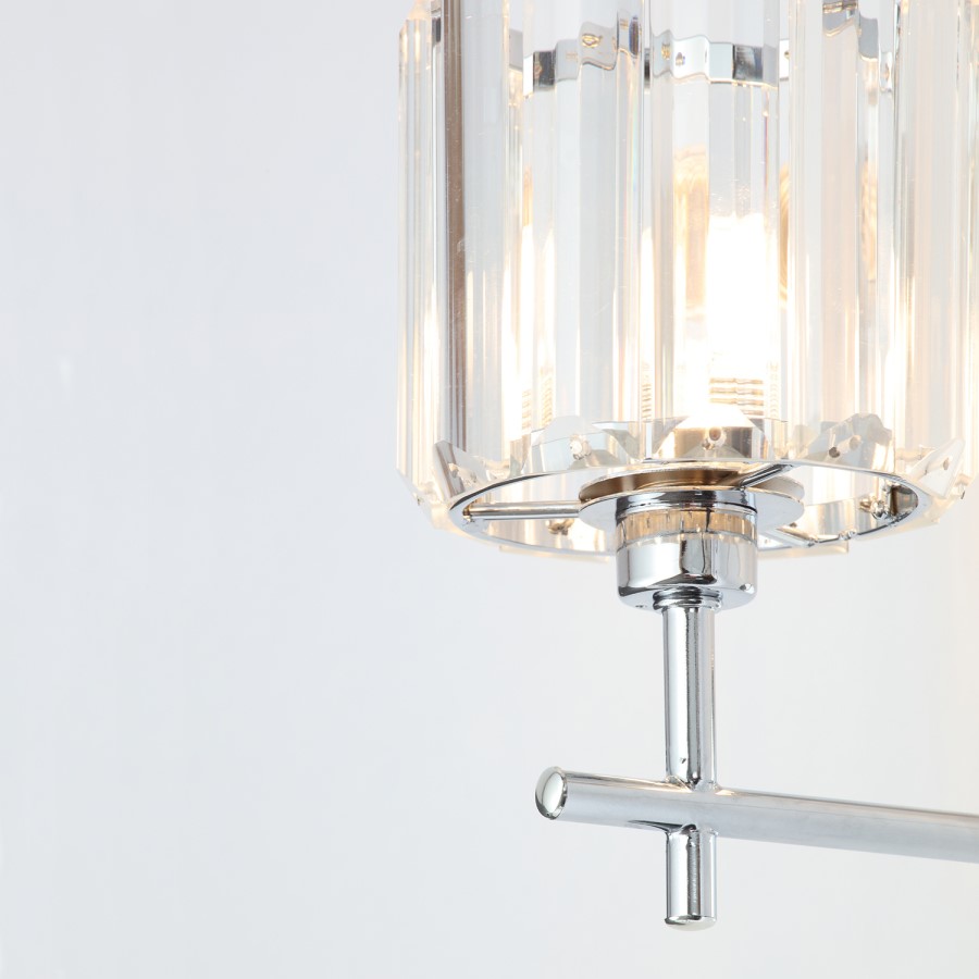Glass Dimmable Bathroom Wall Light - Pegasi