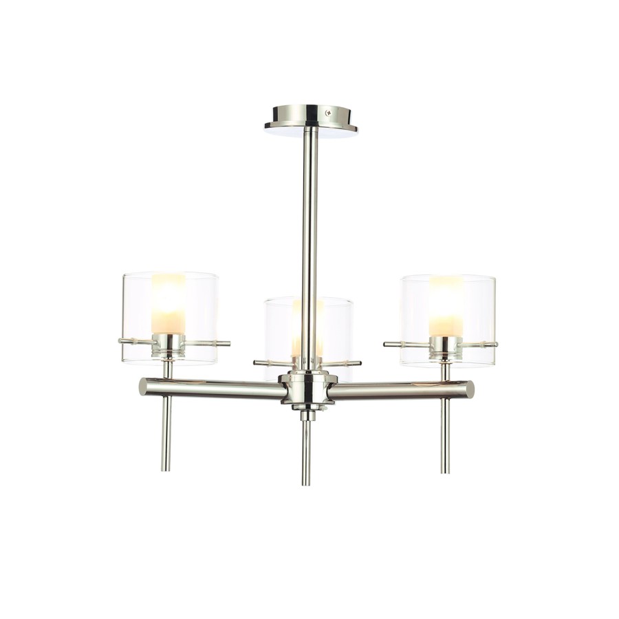 Chrome Bathroom Ceiling Light - Gene