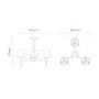 Chrome Bathroom Ceiling Light - Gene