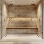 1000mm Chrome Shower Screen for Wet Room & Walk In Shower - Corvus