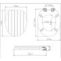 GRADE A1 - Grey Soft Close Wood Toilet Seat - Baxenden