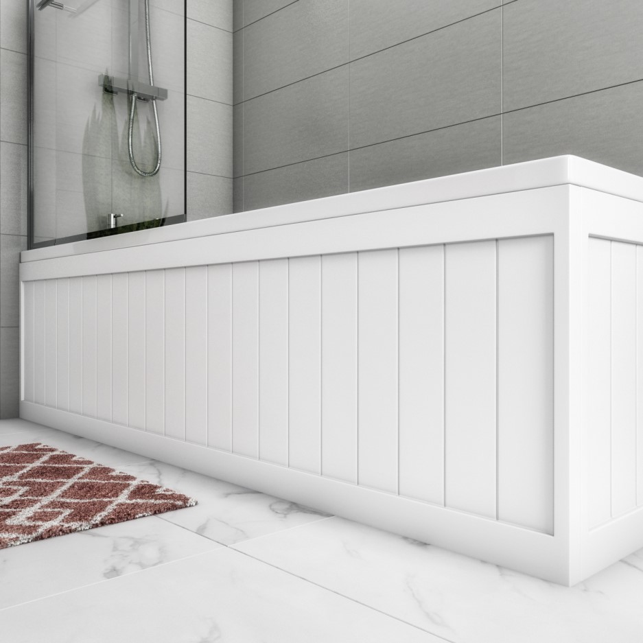 1700mm Holt Tongue and Groove Front Bath Panel Better Bathrooms