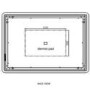 Rectangular LED Bathroom Mirror with Demister & Shaver Socket 900x700mm -Ariel